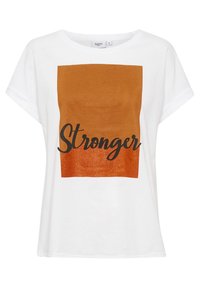 Saint Tropez Triko s potiskem - white