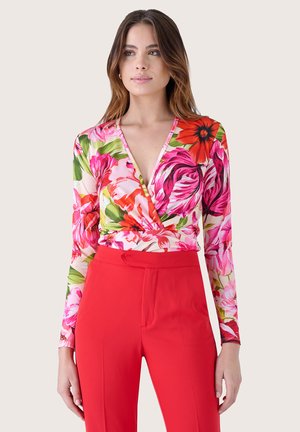 Camomilla Italia SAMOA   - Long sleeved top - multicolor red pink