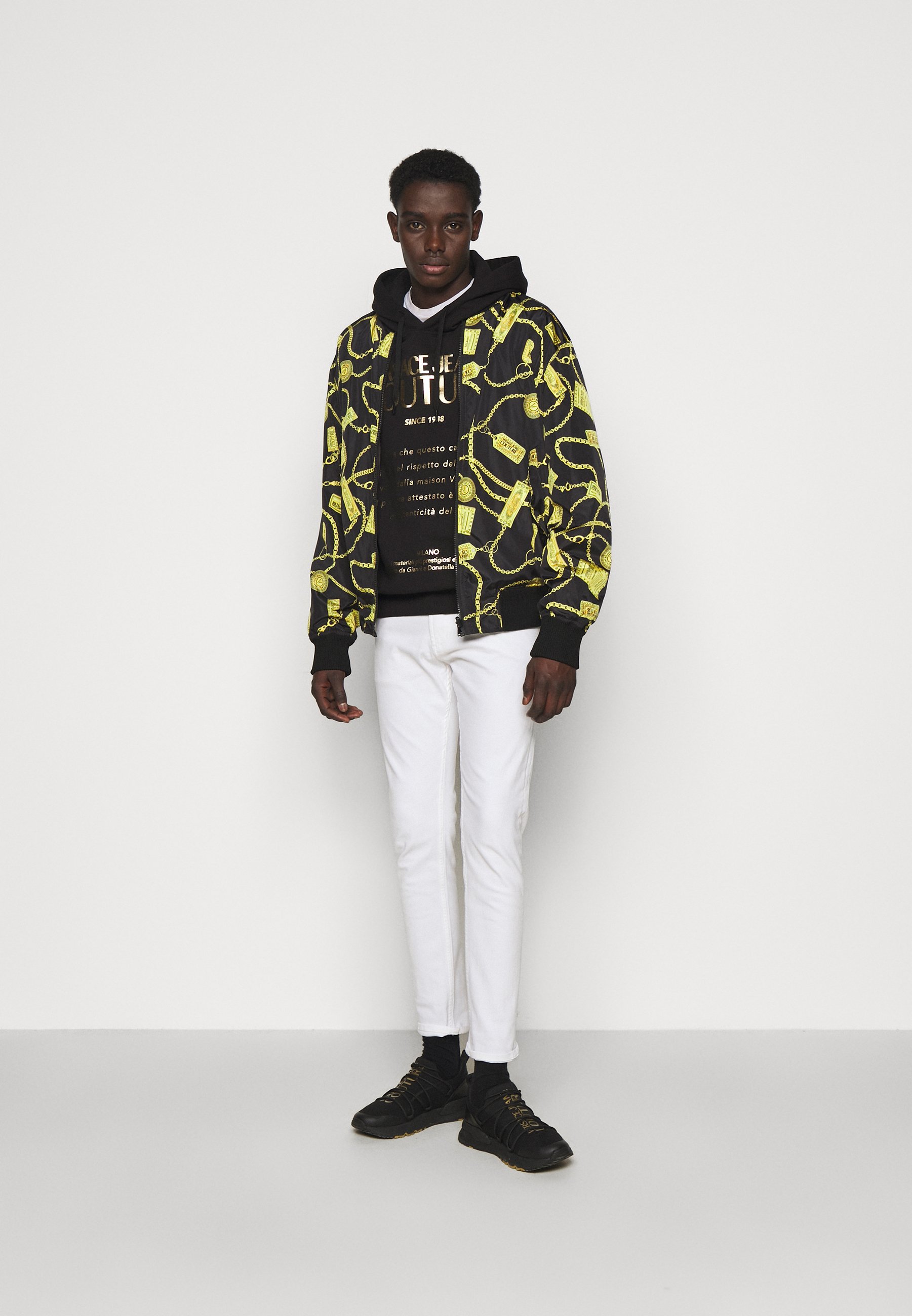 Versace Jeans Couture FELPA - Felpa - black/nero - Zalando.it