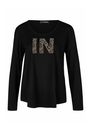DORIS STREICH LANGARMHIRT - Langarmshirt - schwarz