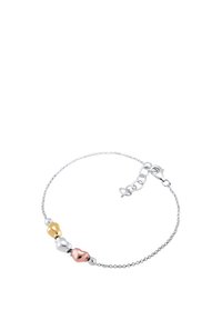 Elli HERZ LIEBE TRI-COLOR  - Armband - silver-coloured