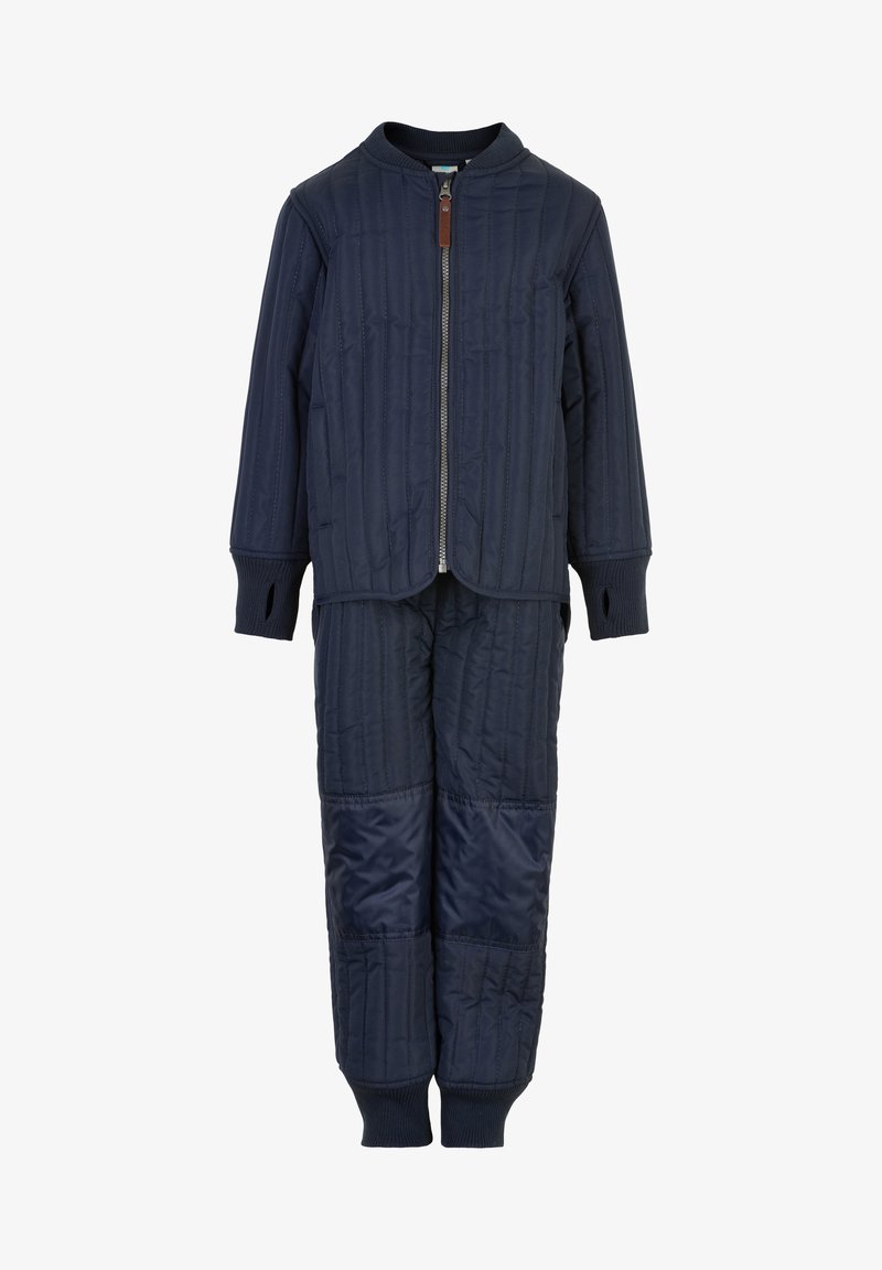 EN FANT THERMAL SET SOLID - Combinaison de ski - blue night