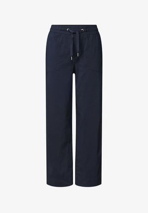 Street One, STRAIGHT LEG HOSE MIT TURN-UP-DETAIL - Pantalon classique - deep blue