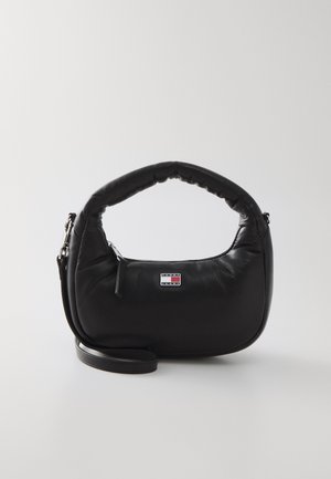 Tommy Jeans PILLOW MINI HOBO - Bolso de mano - black