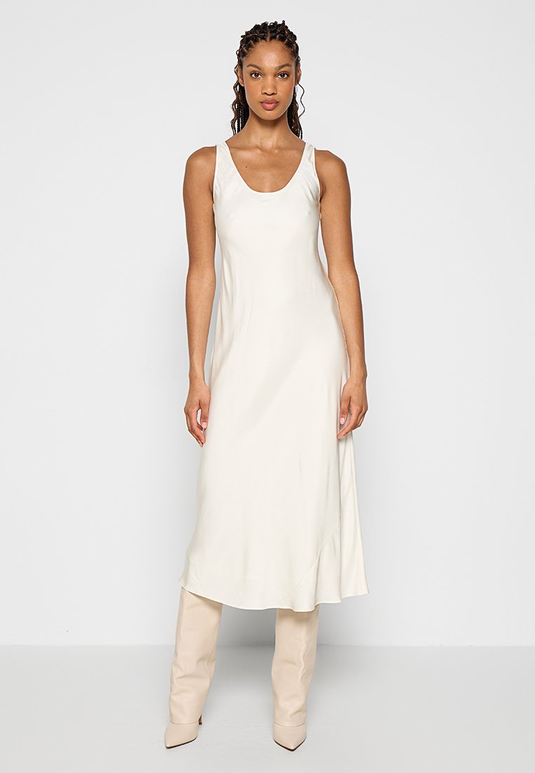 Calvin Klein Maxi-jurk crème
