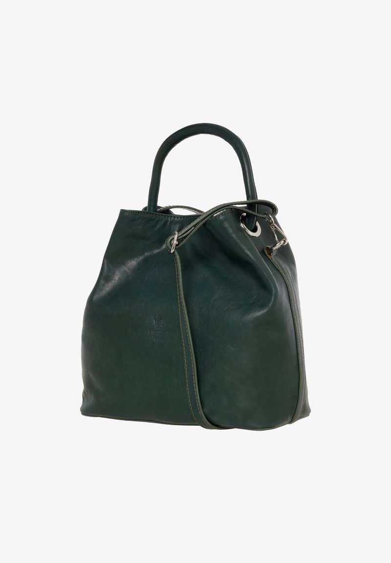 I Medici Firenze ECLIPSE BUCKET - Handtas - english green mat