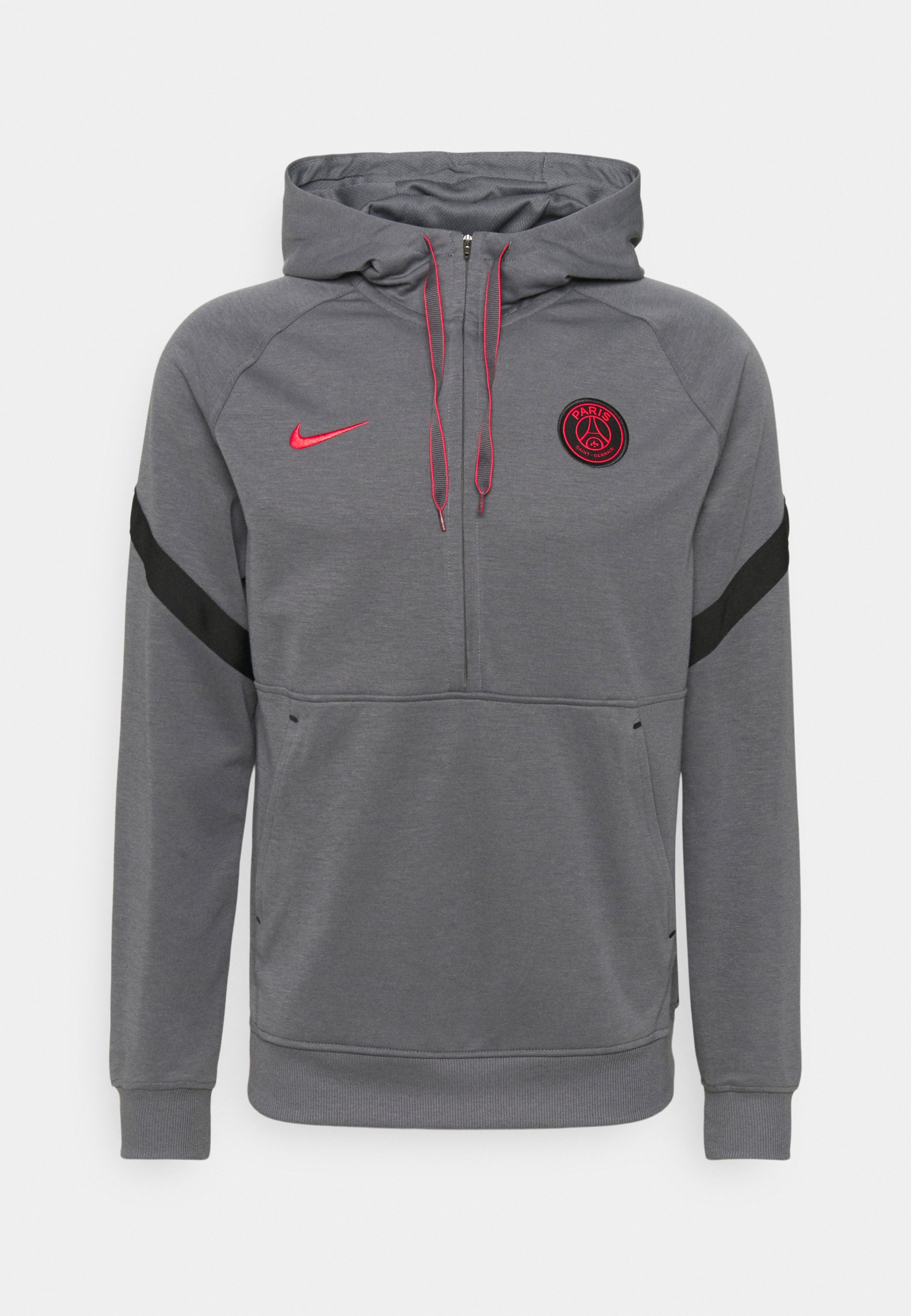Nike Performance PARIS ST GERMAIN TRAVEL - Jersey con capucha - dark  grey/black/siren red/gris oscuro - Zalando.es