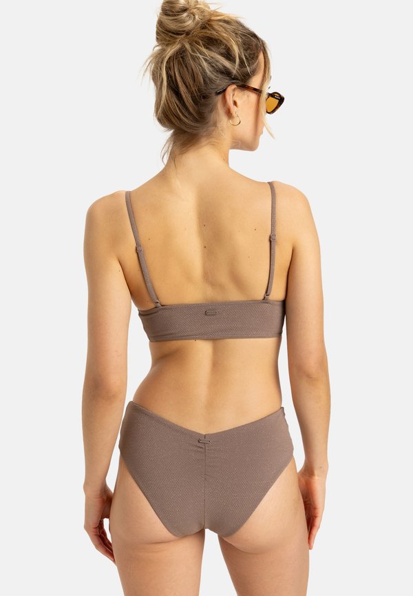 LASCA MODERATE - Bikini bottoms - deep taupe3