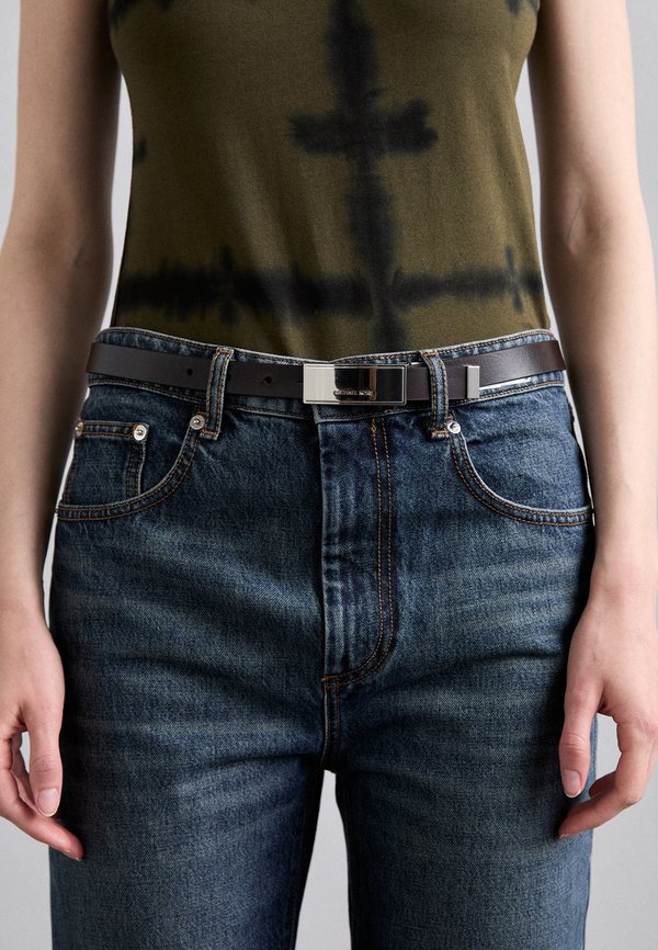 PLAQUE BELT - Belt - chocolate