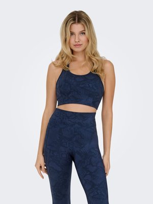 ONLY Play, Sports bra ONPFIRE-2 Sports bra - Спортен сутиен със средна поддръжка - blue nights