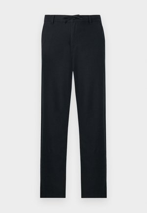 Selected Homme SLH220 LOOSE BRODY SUN PANT - Stoffhose - black