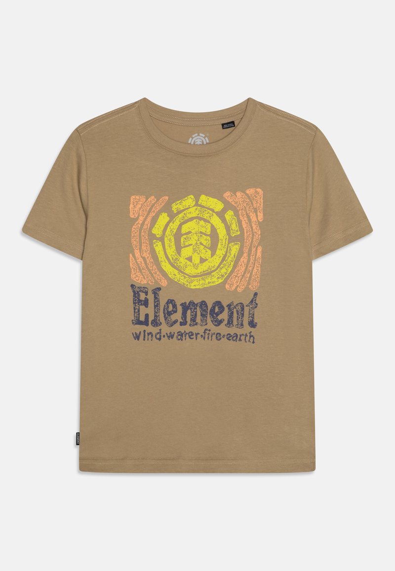 Element VOLLEY   - Trükipildiga T-särk - khaki