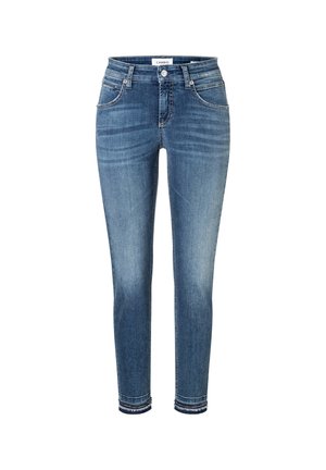 Skinny-Farkut - dark-blue denim