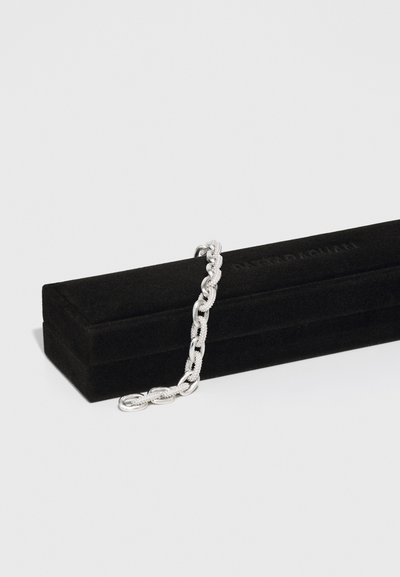 PATTARAPHAN SEMI TEXTURED SEAMLESS LINK BRACELET UNISEX - Karkötő - silver coloured