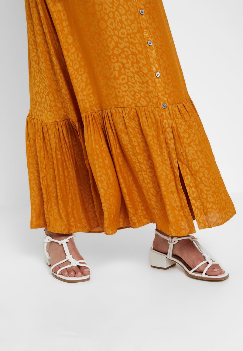 knee length dresses for ladies ALC Aries pleated maxi dress – For Reference Store main image 0