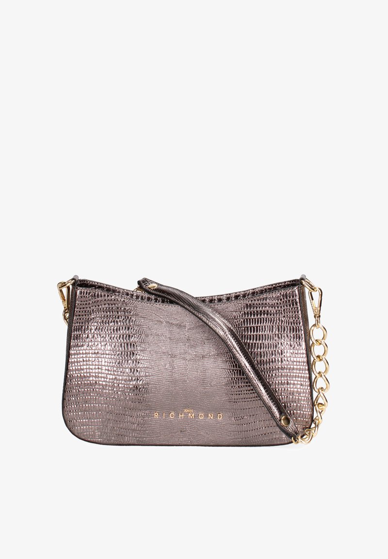 John Richmond Borsa a mano - gray and dark grey