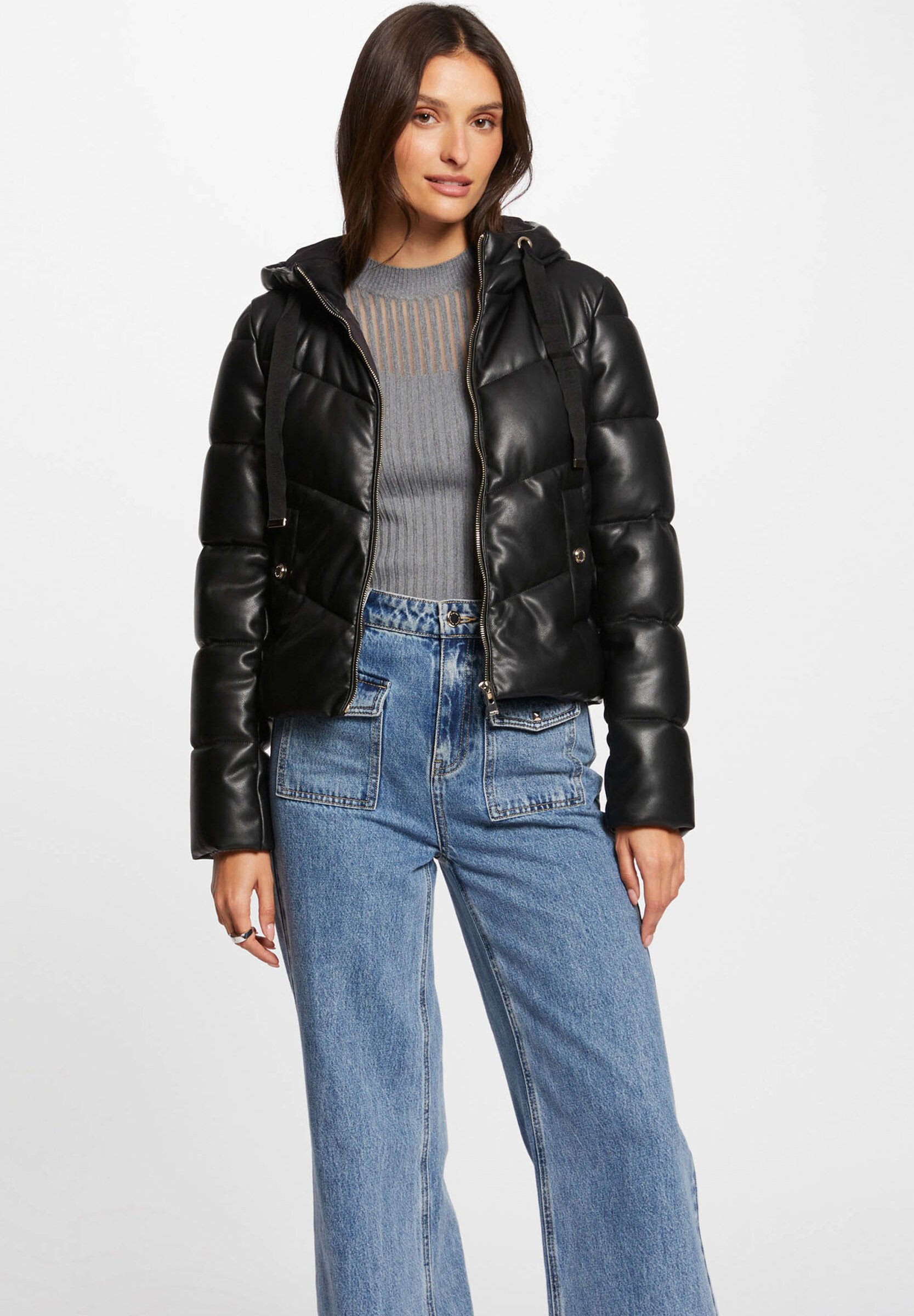 Morgan Veste d'hiver noir