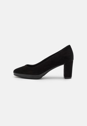 Plateaupumps - black