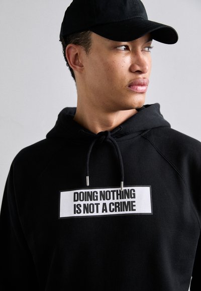 Études LOOSE HOODIE NOT A CRIME - Sweatshirt - black