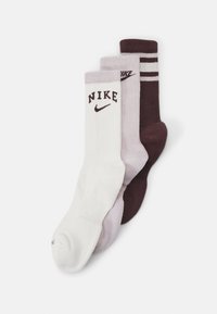 EVERYDAY PLUS CUSH CREW RETRO UNISEX 3 PACK  - Sportinės kojinės - earth/phantom/platinum violet
