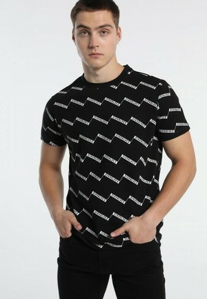 CAMISETTE  KURZER ARMEL MULTIBRAND KOMPFO - T-Shirt print - schwarz