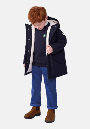 Petit Bateau, CHILDREN'S PLAIN MID-LENGTH PARKA - Wintermantel - smoking