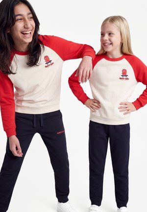 Friboo by Zalando, SET UNISEX - Survêtement - beige/red/dark blue