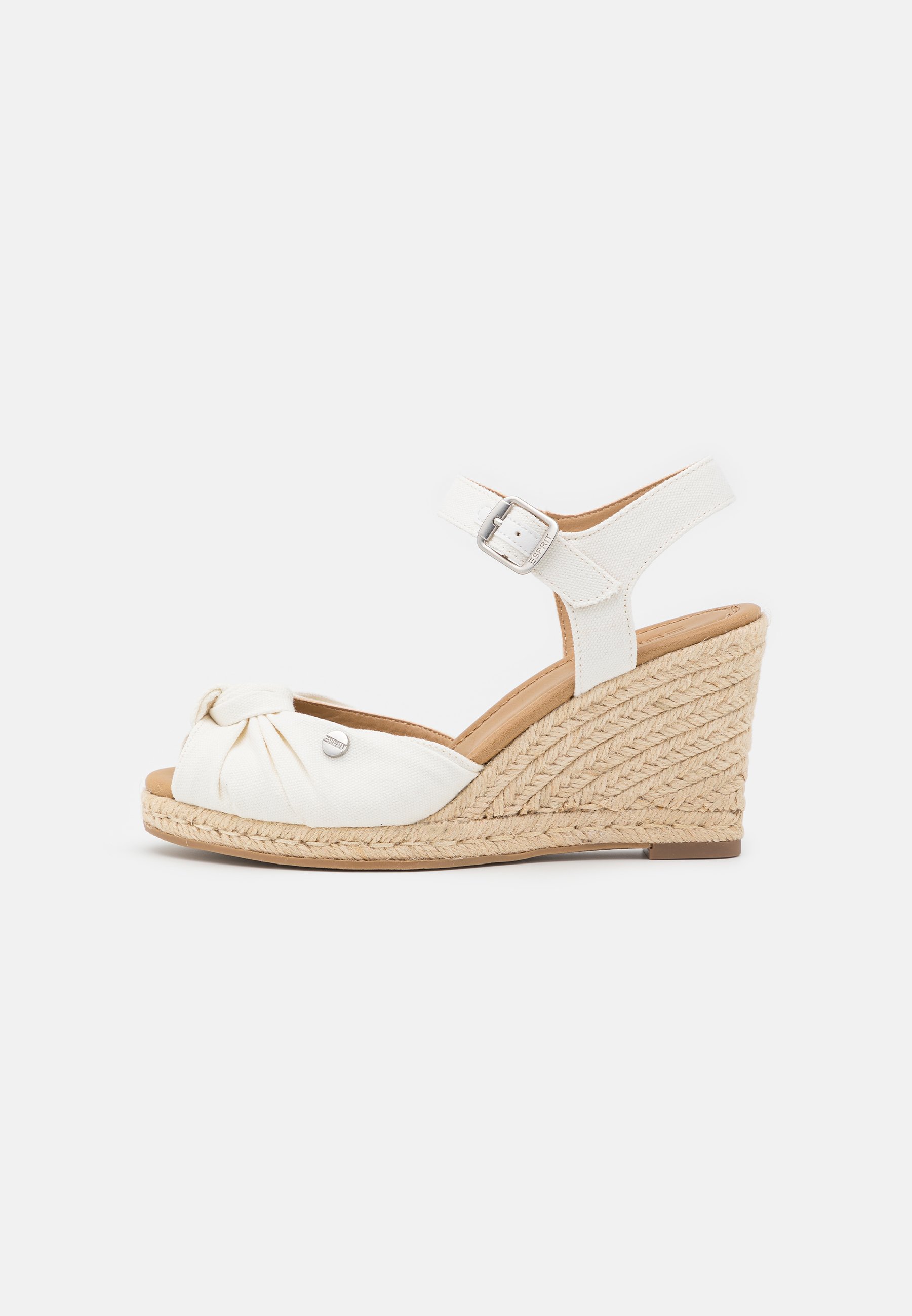 Esprit WEDGE - Sandalen met hoge hak - offwhite/crème - Zalando.nl