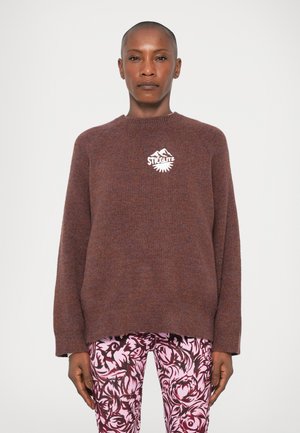 MELICIA JUMPER - Džemper - brown melange