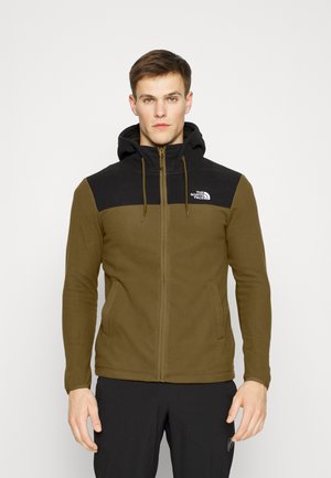 HOMESAFE FULL ZIP HOODIE - Kurtka z polaru - military olive/black