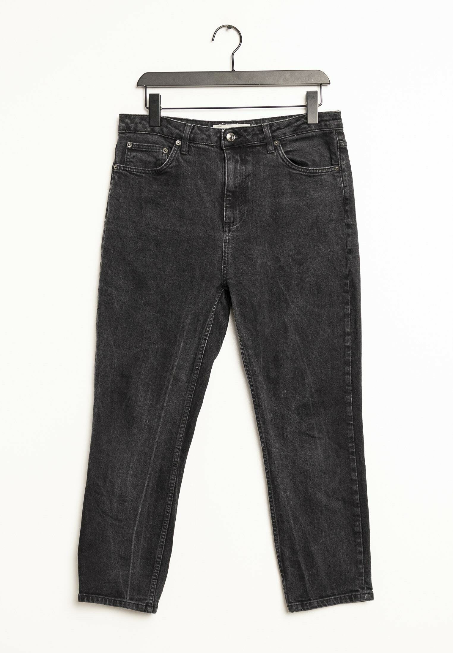 Topshop Vaqueros rectos - black/negro (Segunda mano) - Zalando.es