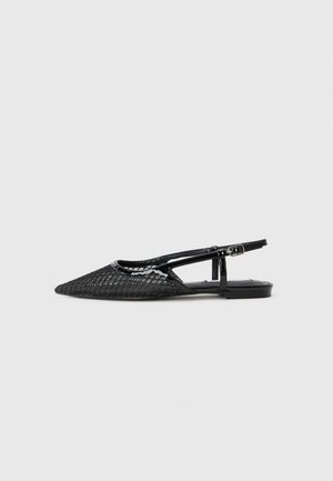 Ballerines à brides arrière - black