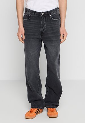 Relaxed fit jeans - washed black