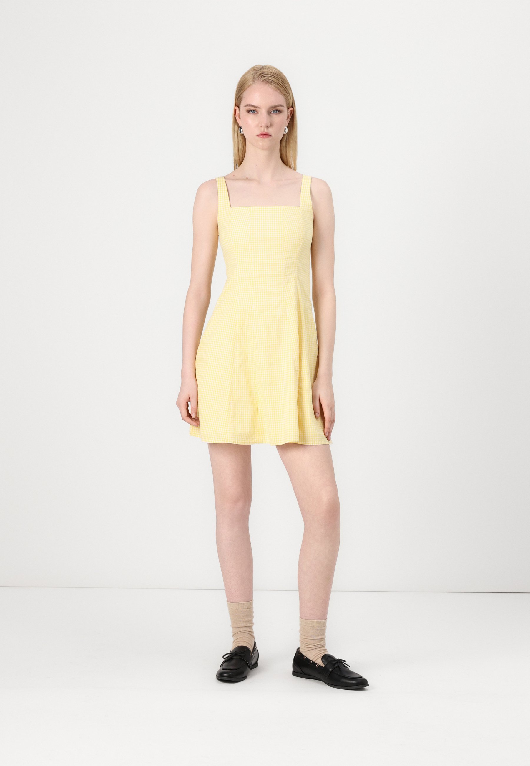 Abercrombie & Fitch MILA CLASSIC - Day dress - light yellow