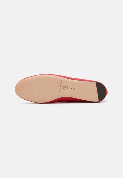 Loeffler Randall LEONIE SOFT BALLET FLAT - Ankle strap ballet pumps - red