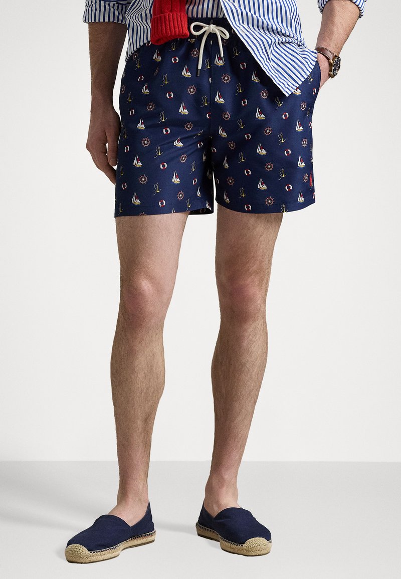 Polo Ralph Lauren - TRAVELER CLASSIC SWIM TRUNK - Short de bain - nautical marine, Agrandir