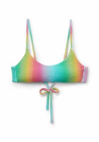 CRINKLE RAINBOW - Top de bikini - Blue