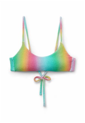 Tezenis CRINKLE RAINBOW - Haut de bikini - Blue