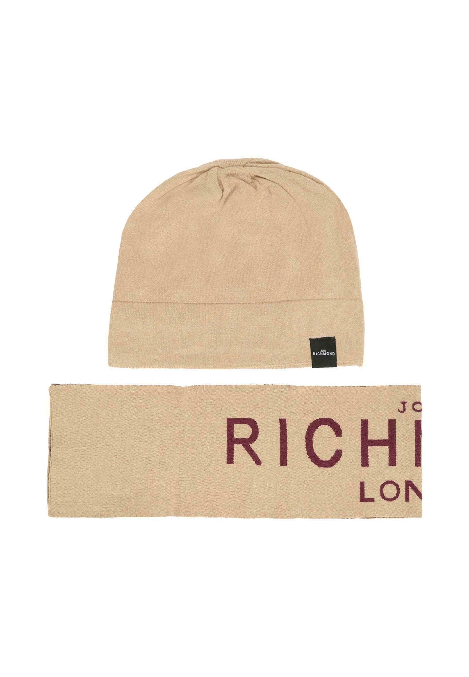 Richmond SET Sciarpa beige