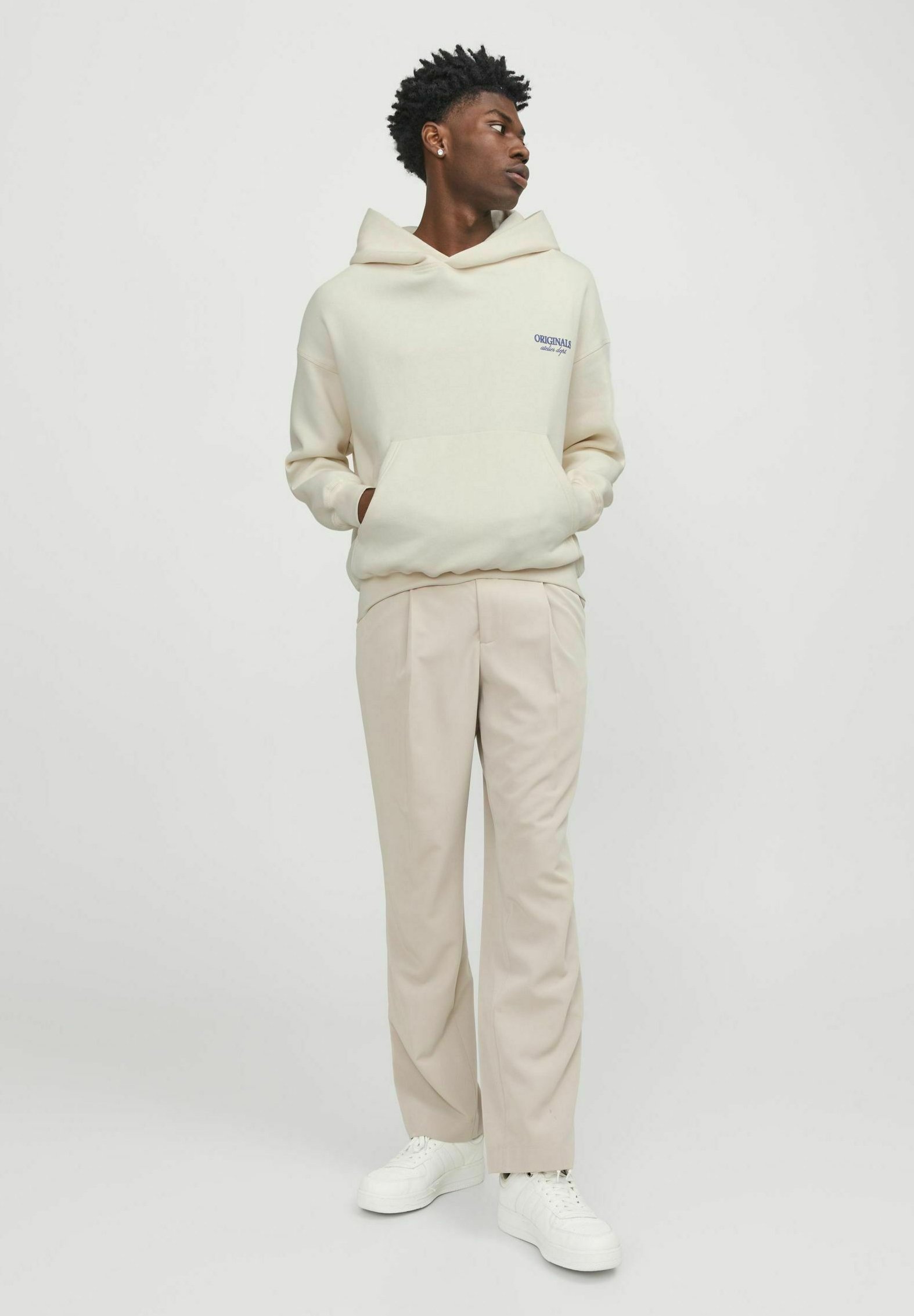 【送料&関税込】Golden  Journey Line Cotton Hoodie SUPPLIER】2-Tone Rhinestone Cross Zip Hoodie | OUR BRAND