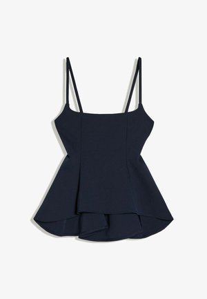 Bershka, STRAPPY RUFFLED - TOP - Débardeur - royal blue