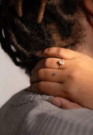 alunir, RING MARIE MONDSTEIN - Anello - gold-coloured