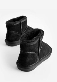 Next WATER REPELLENT PULL ON STANDARD - Zimní obuv - black suede