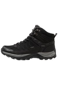 RIGEL MID TREKKING SHOES WP - Hikingskor - nero/grey