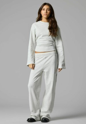 LMTD, SWEATSHIRT CROPPED FIT - Sweatshirt - light grey melange