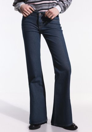 Flared Jeans - royal blue
