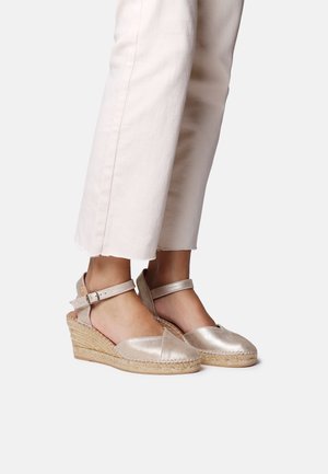 BIANCA-AS - Espadrilles - champagne