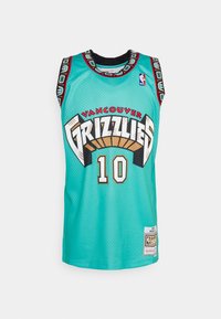 Mitchell & Ness NBA VANCOUVER GRIZZLIES MIKE BIBBY SWINGMAN - Klubové oblečení - teal
