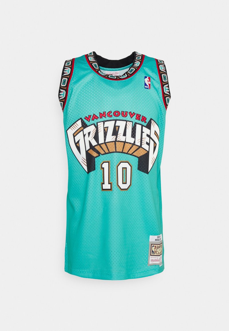 Mitchell & Ness - NBA VANCOUVER GRIZZLIES MIKE BIBBY SWINGMAN - Joukkuetuote - teal, Suurenna