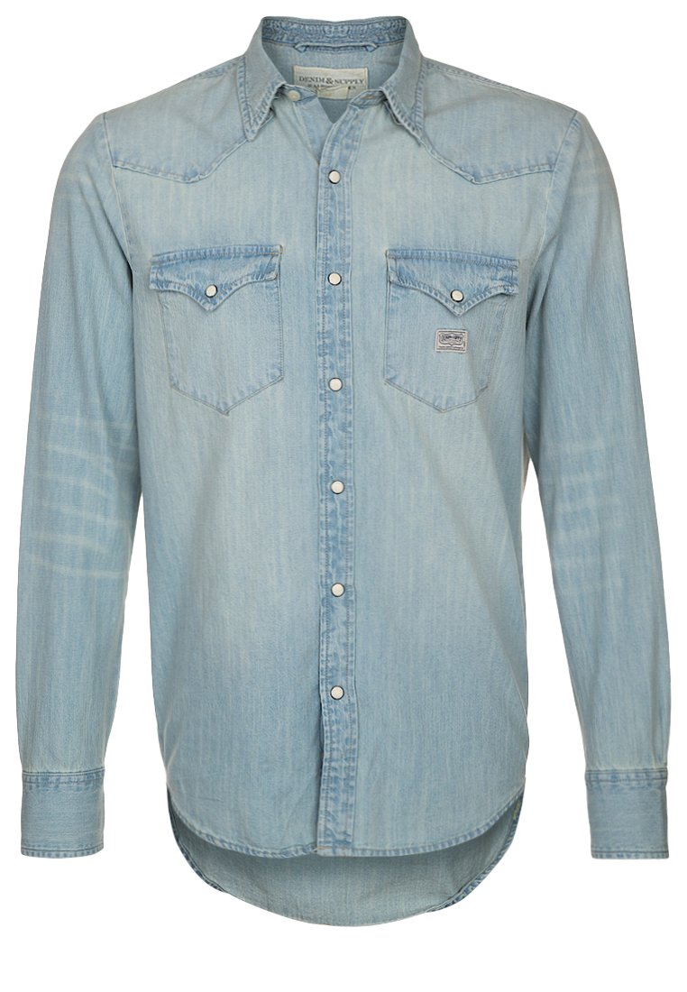Denim & Supply Ralph Lauren Shirt - sun weathered wash/blue denim